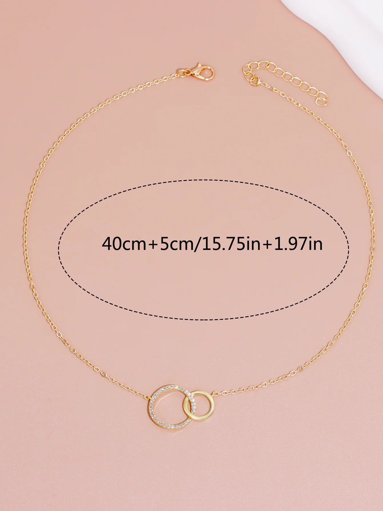 Double Circle Pendant Necklace™